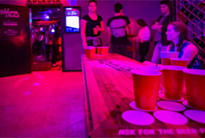Beer Pong, un juego algo peligroso