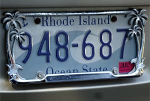 Matrícula de Rhode Islande