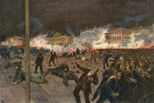 La masacre del uno de mayo 1886
