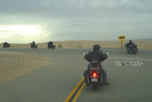 Cruzando el Desierto de Sonora en Moto