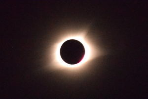 El eclipse solar - un espectáculo mágico