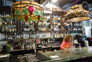 Bar en la Pequeña Habana, el barrio cubano de Miami
