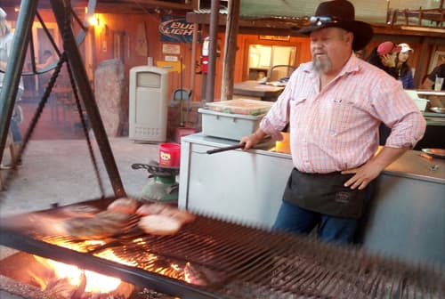 Carne a la brasa en Utah
